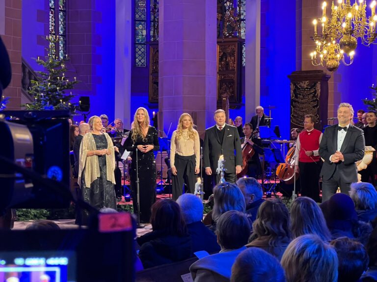 Making-of der ZDF-Sendung "Weihnachten mit Jonas Kaufmann"